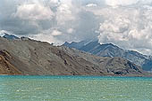  The intensely blue clear water of Pangong Tso - Ladakh 